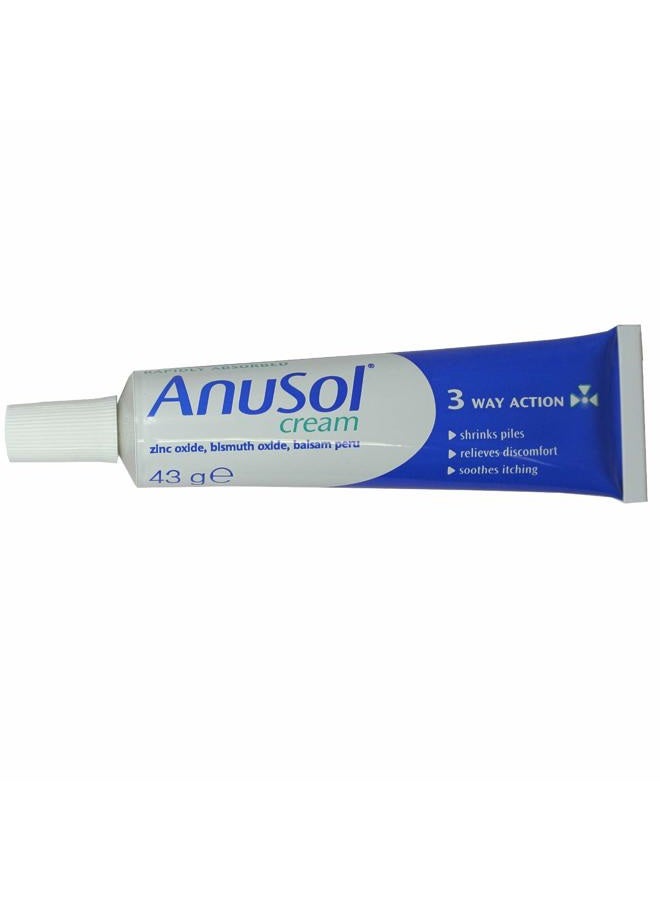 Anusol 43g SOY Cream - Whole Body Skin Moisturizer for All Skin Types, Damage Control & Pore Treatment, 1.51 oz - Image 5